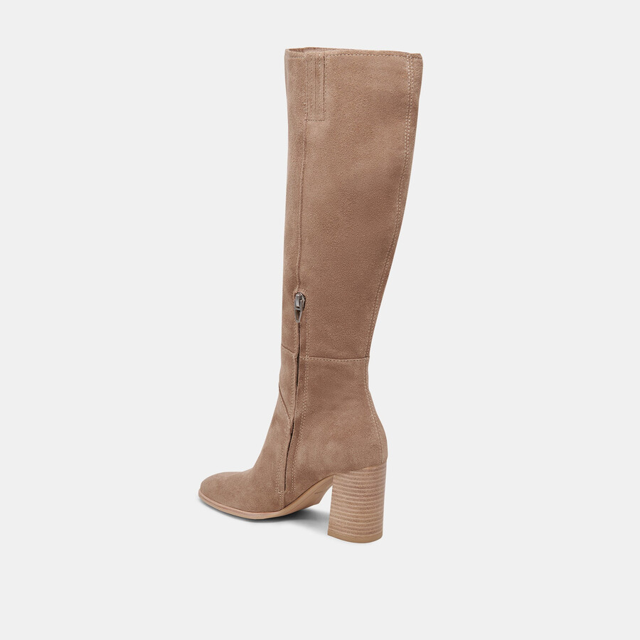 fynn boots truffle suede
