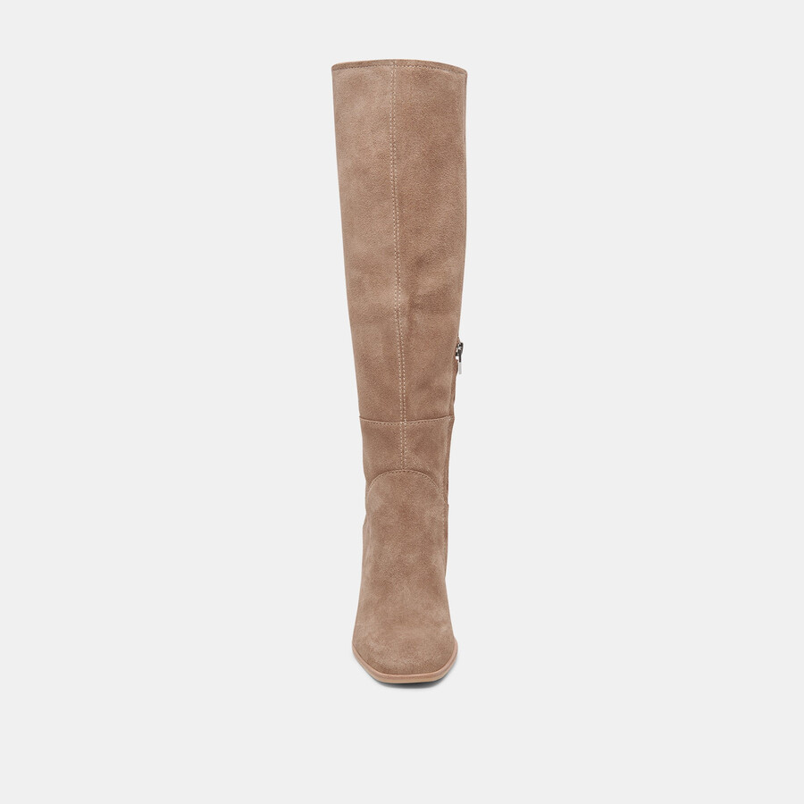fynn boots truffle suede
