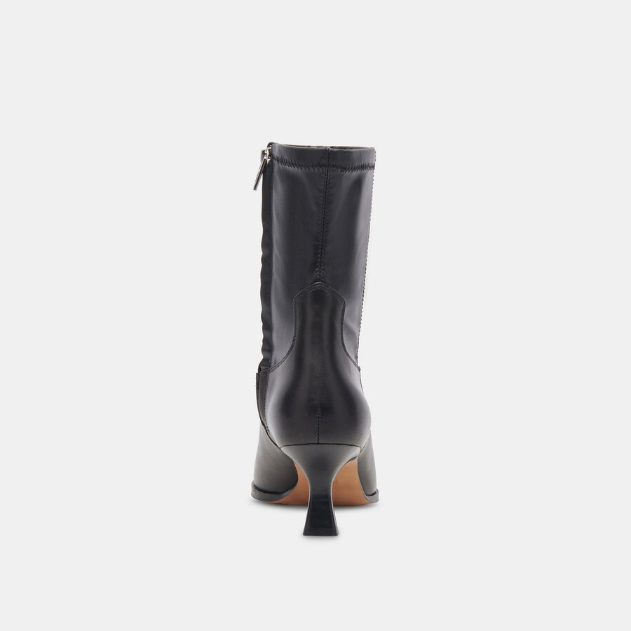 arya boots black leather