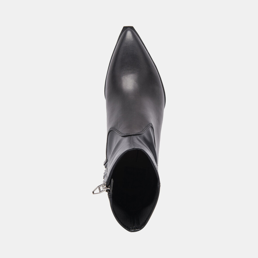 arya boots black leather