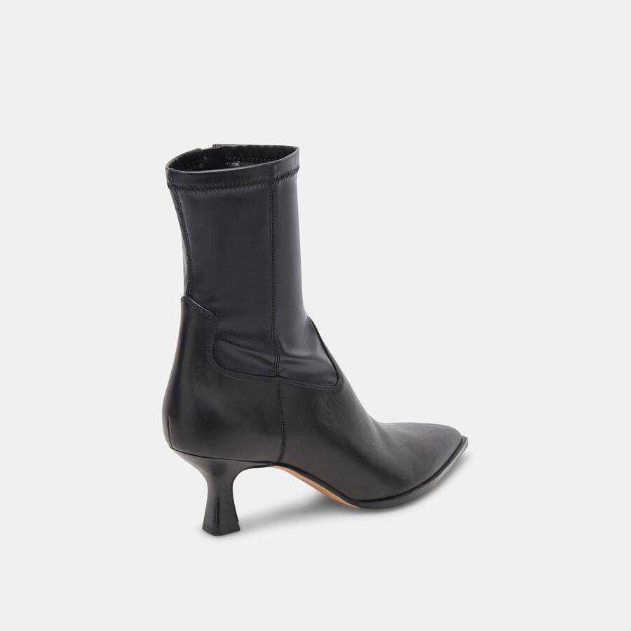 arya boots black leather