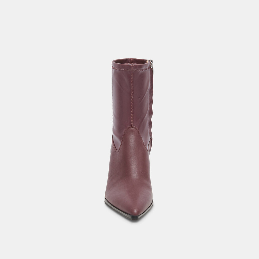arya boots wine leather