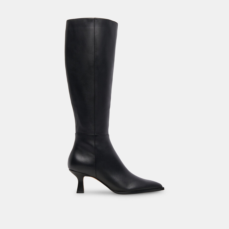 auggie boots black leather