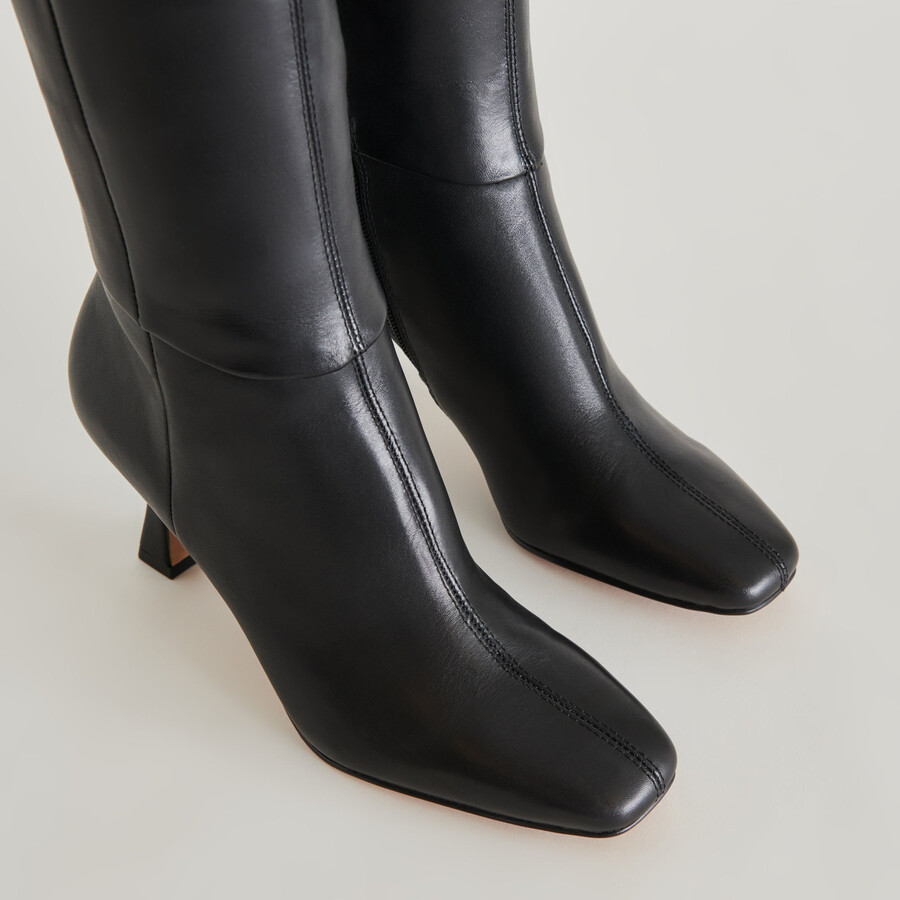 gyra boots black leather
