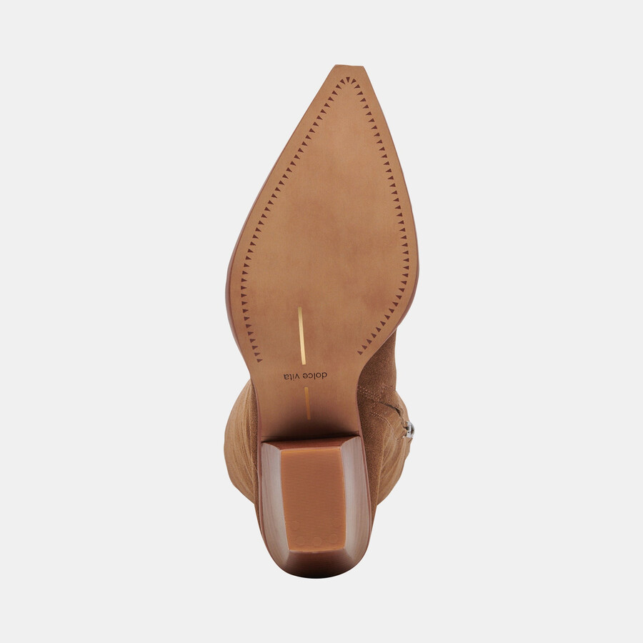 raj boots brown suede