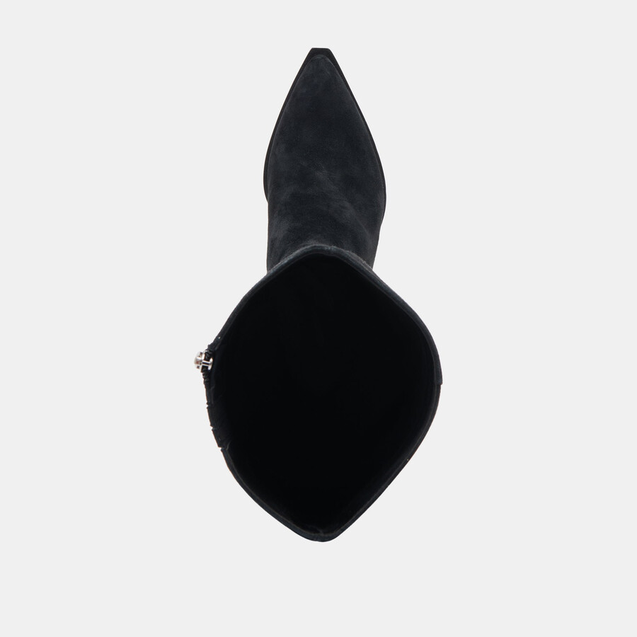 auggie boots onyx suede