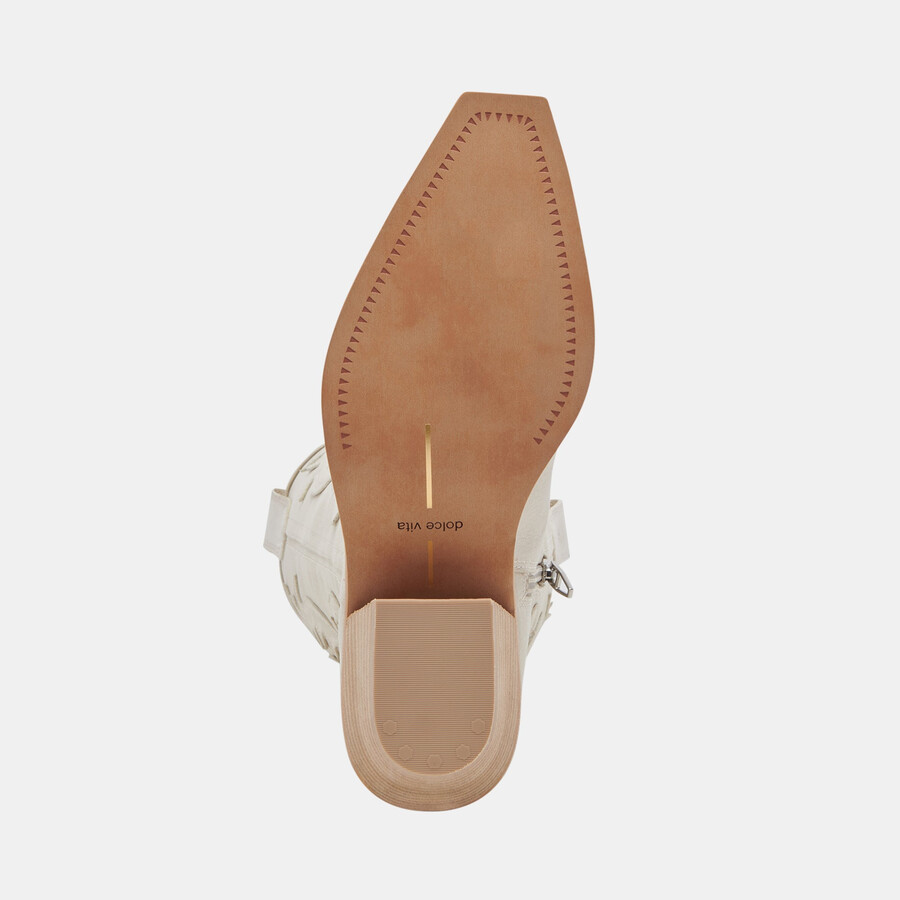 samsin boots ivory nubuck