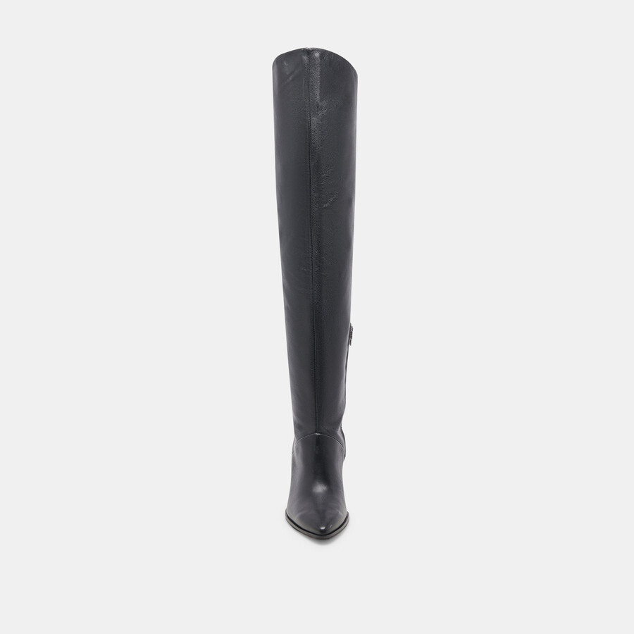 lupin boots black leather