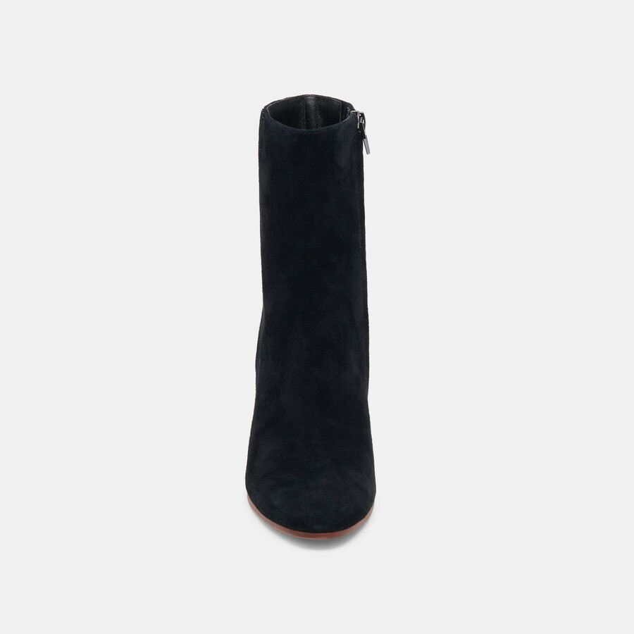 suzy booties onyx suede