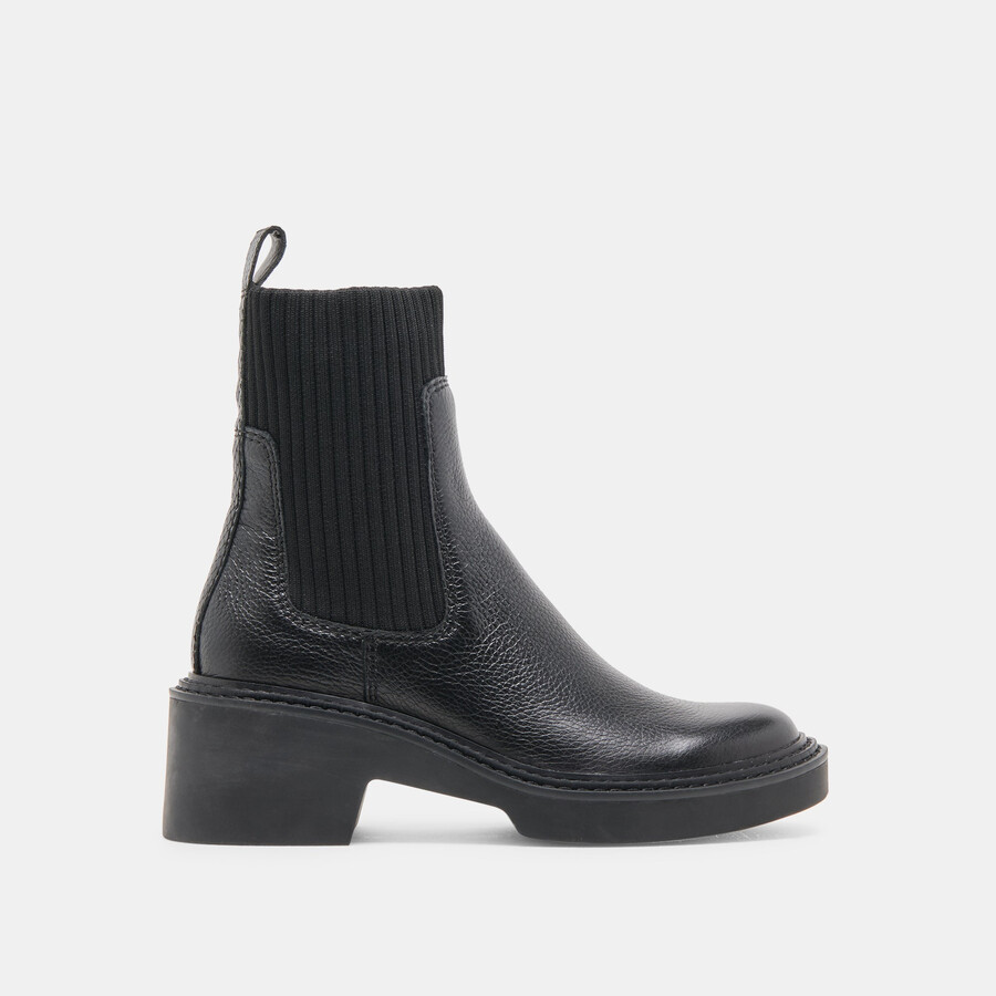 hilora h2o boots black leather
