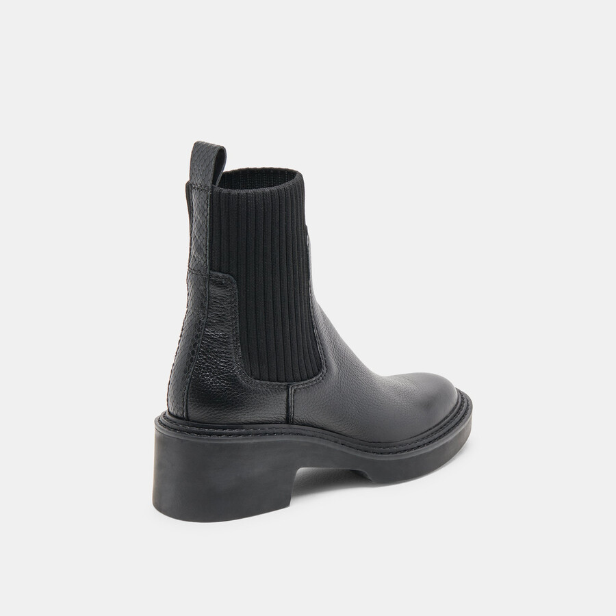hilora h2o boots black leather
