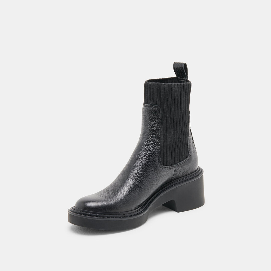 hilora h2o boots black leather