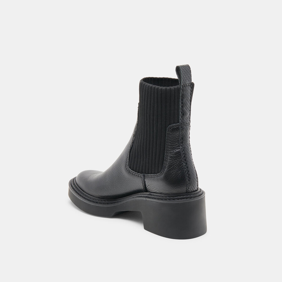 hilora h2o boots black leather