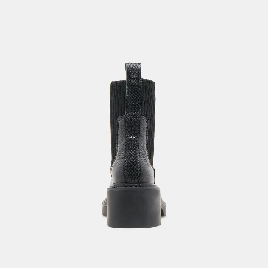 hilora h2o boots black leather