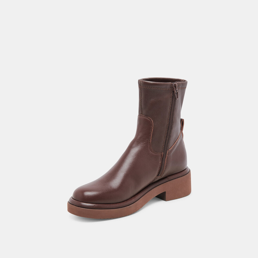 simaya h2o boots mahogany leather