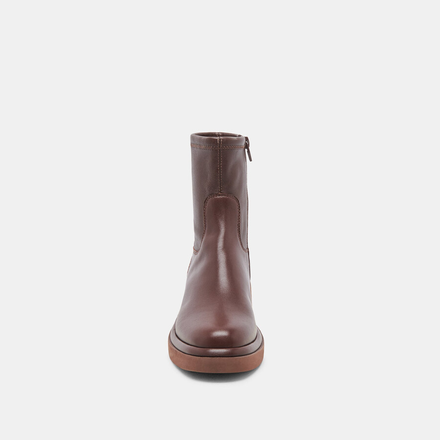 simaya h2o boots mahogany leather