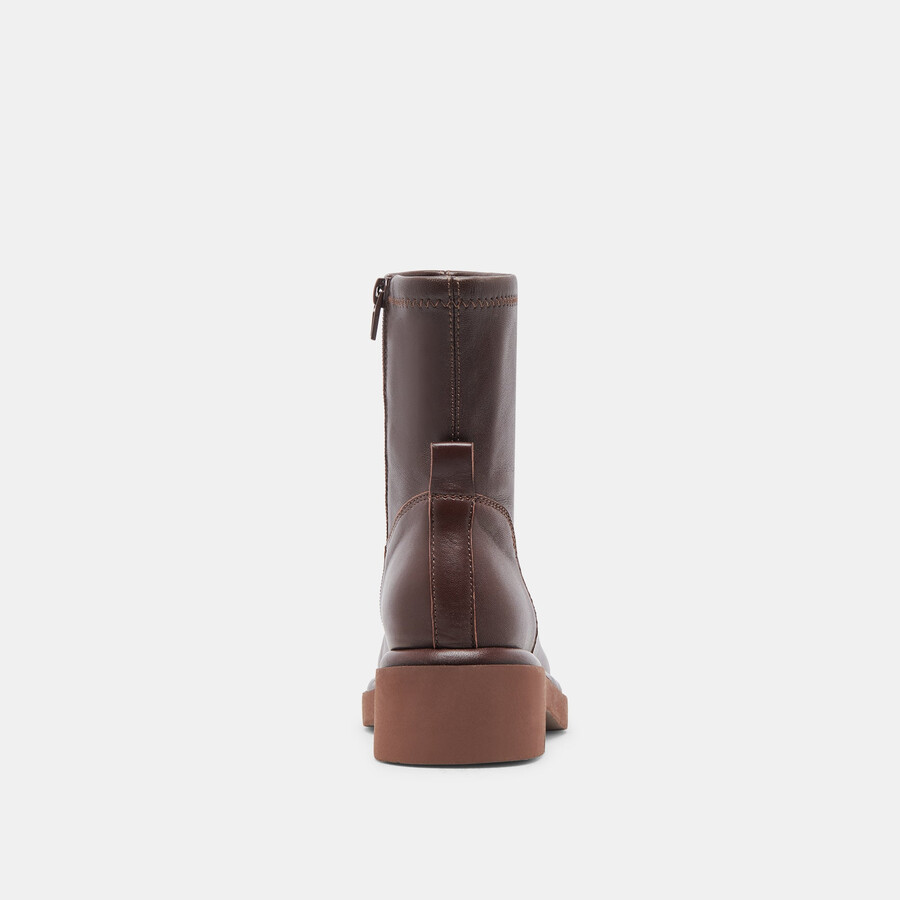 simaya h2o boots mahogany leather