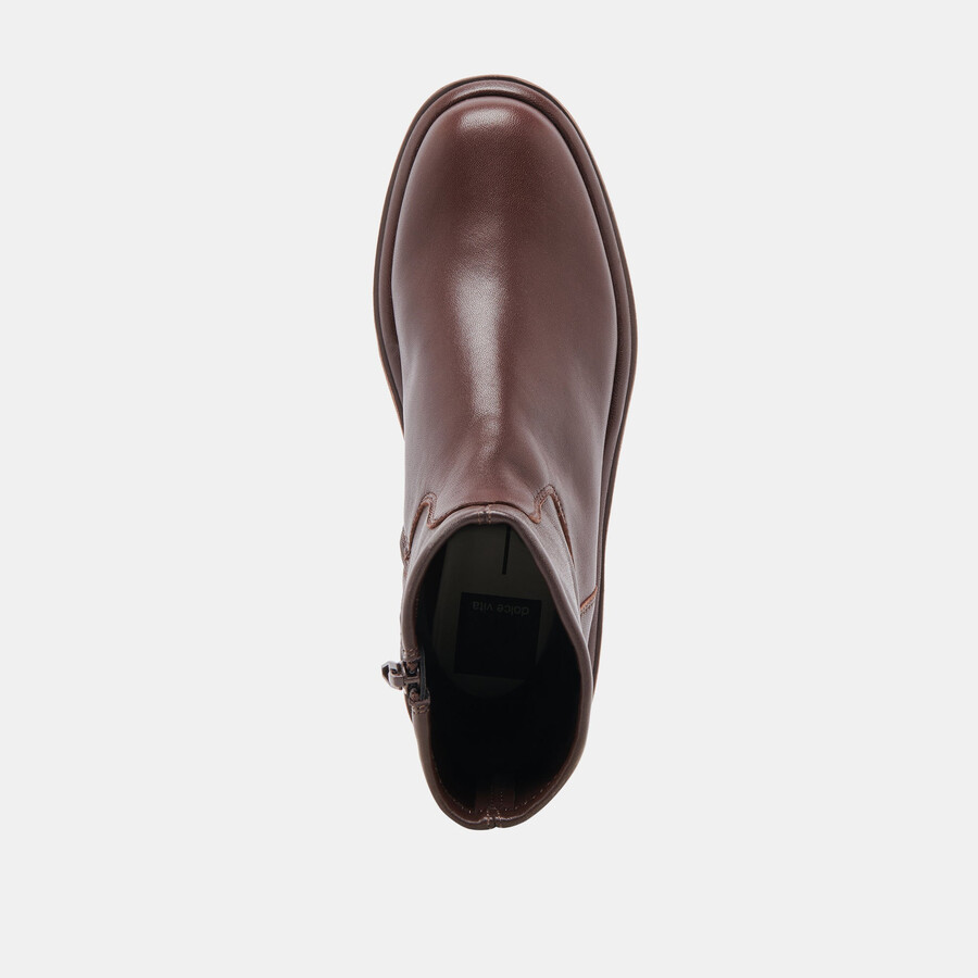 simaya h2o boots mahogany leather