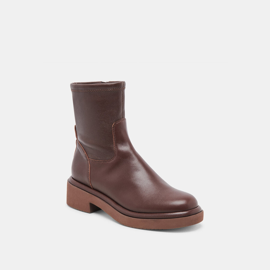 simaya h2o boots mahogany leather