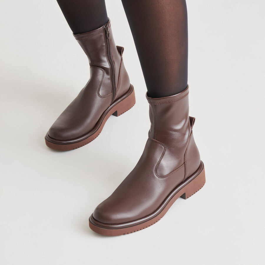 simaya h2o boots mahogany leather