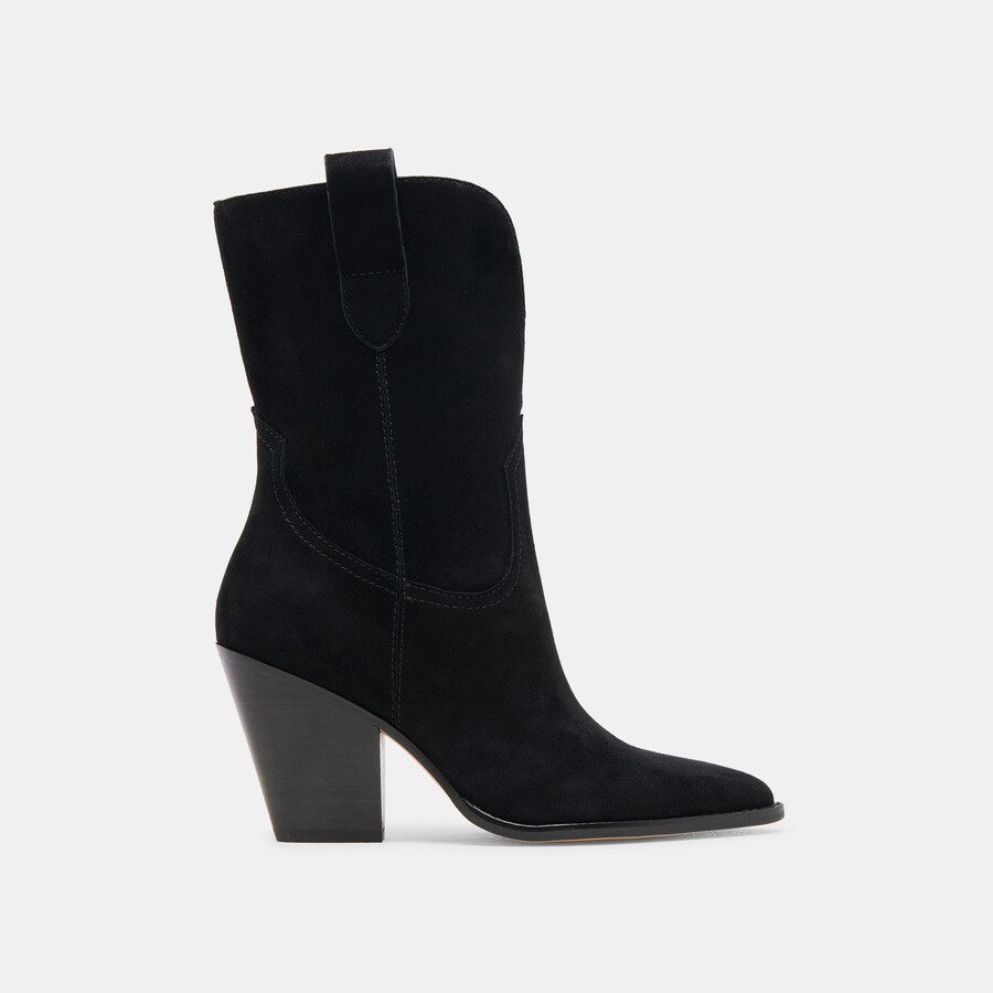 jessey boots onyx suede