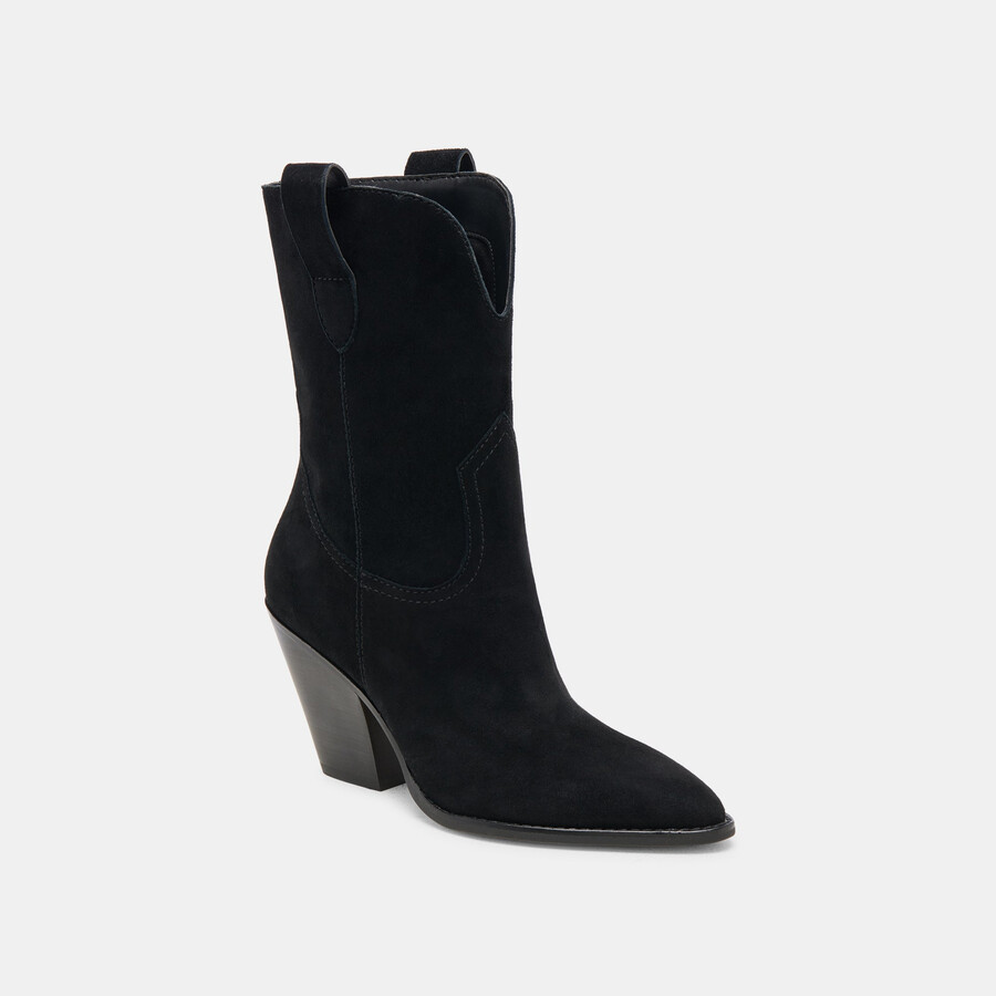 jessey boots onyx suede