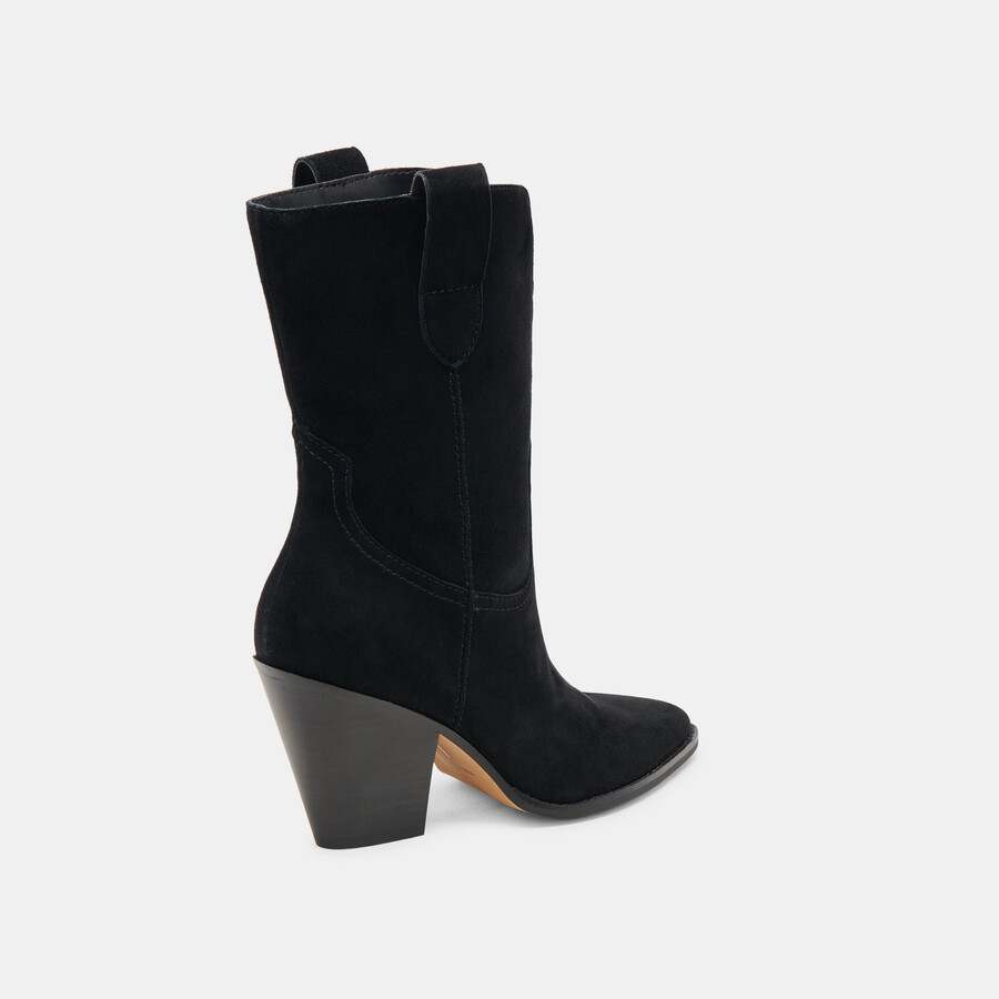 jessey boots onyx suede