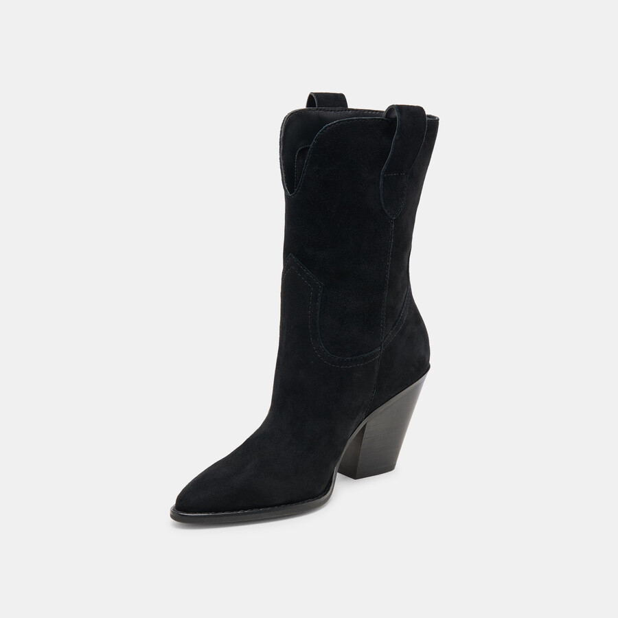 jessey boots onyx suede