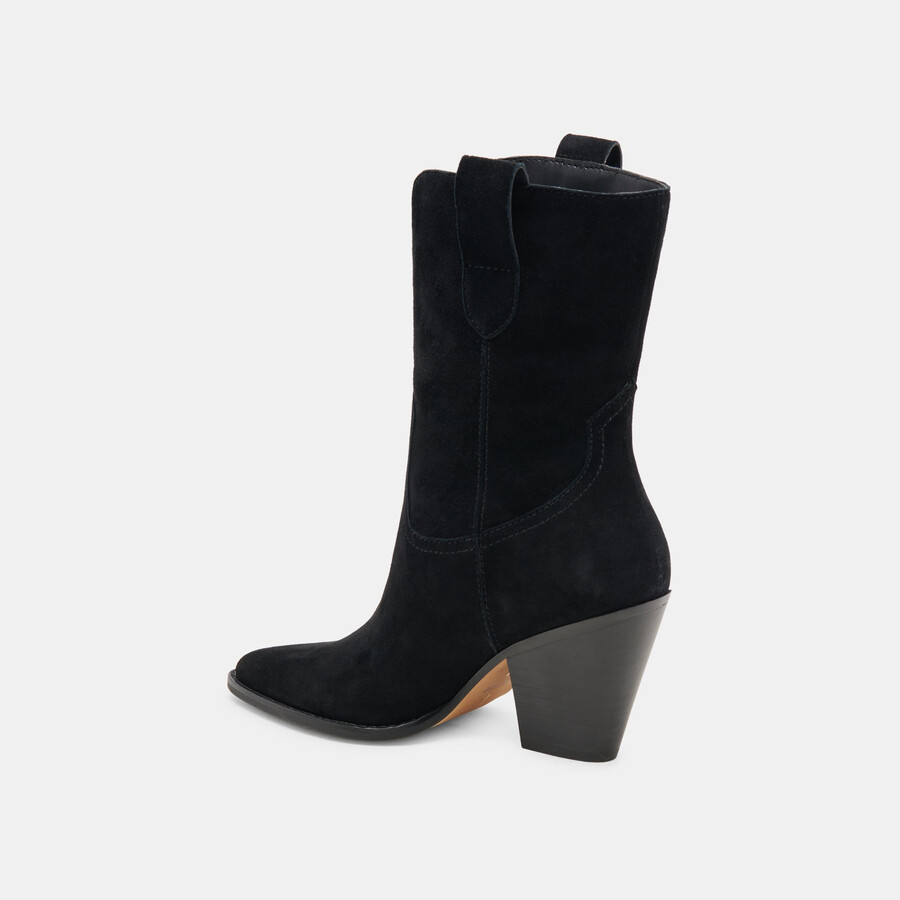 jessey boots onyx suede