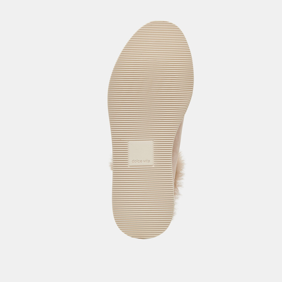 ardy plush h2o booties taupe suede
