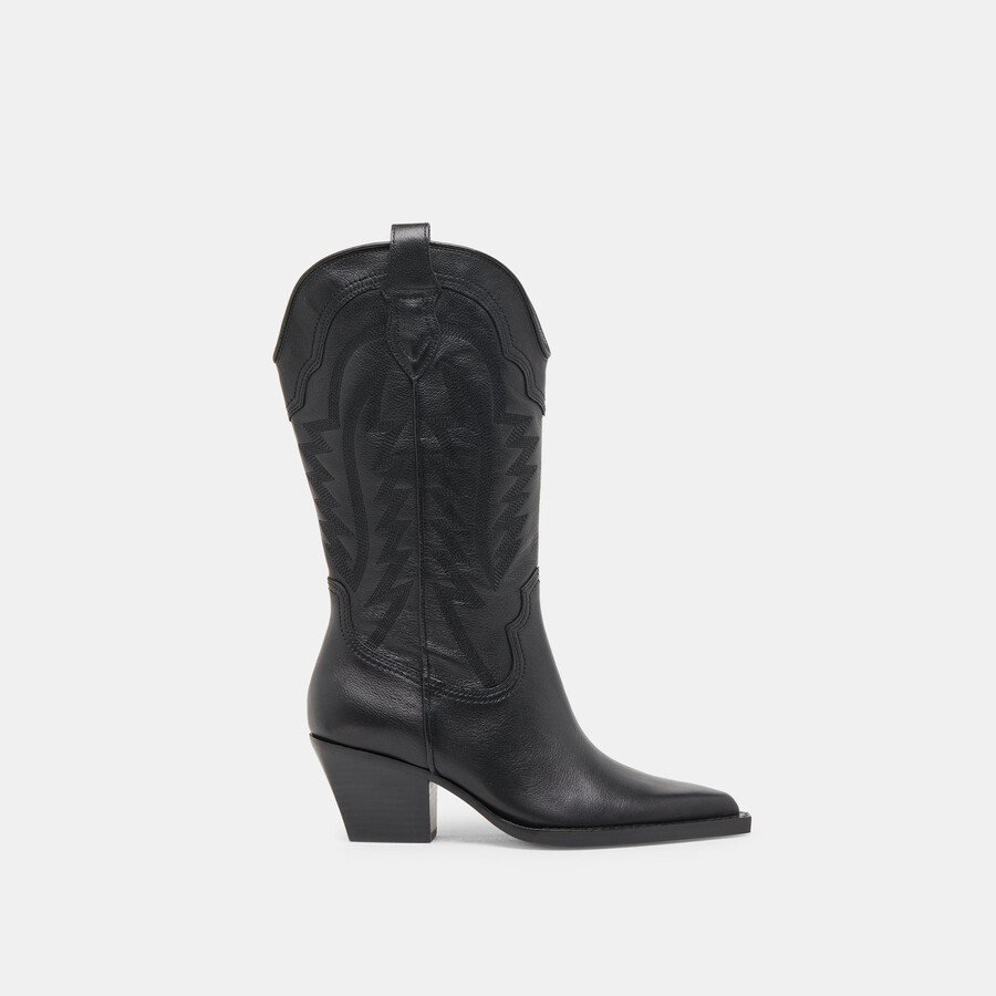 ryland wide calf boots black leather