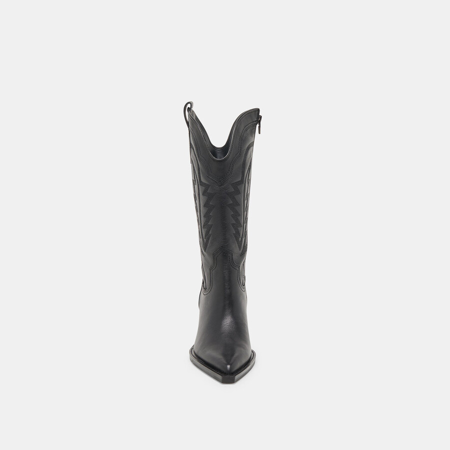 ryland wide calf boots black leather