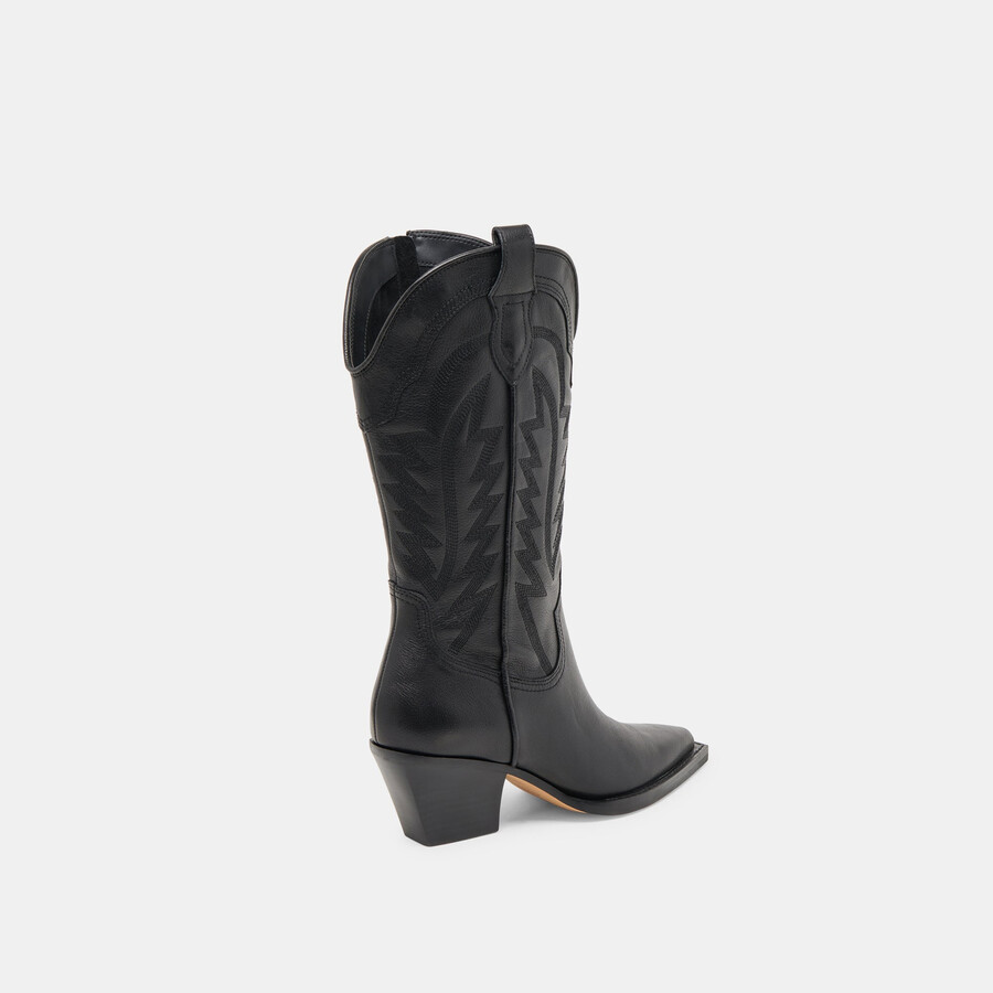 ryland wide calf boots black leather