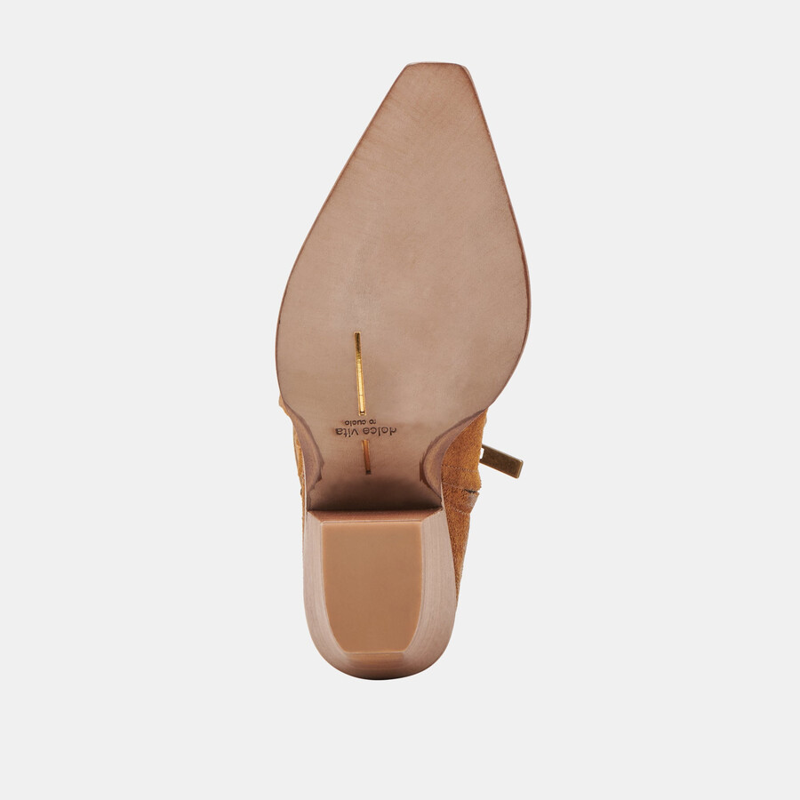 waylan boots chestnut suede