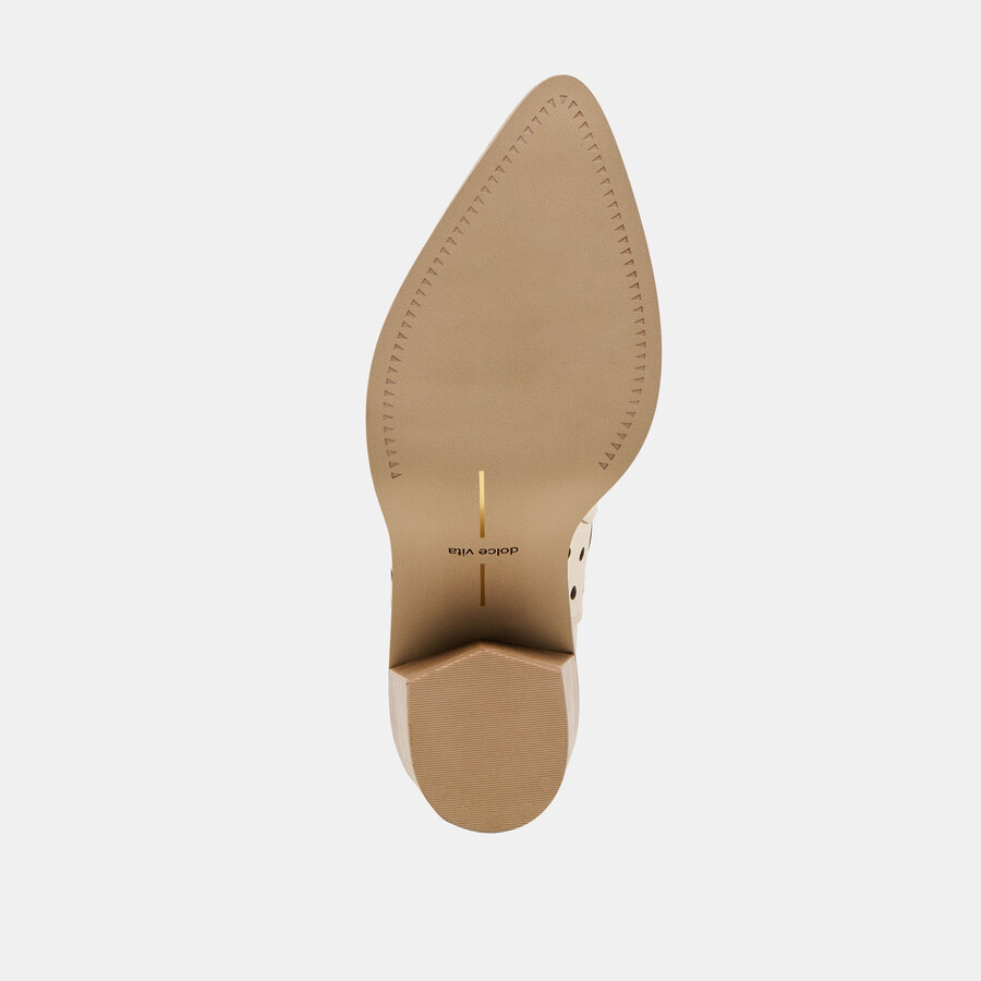 zenobi booties off white leather