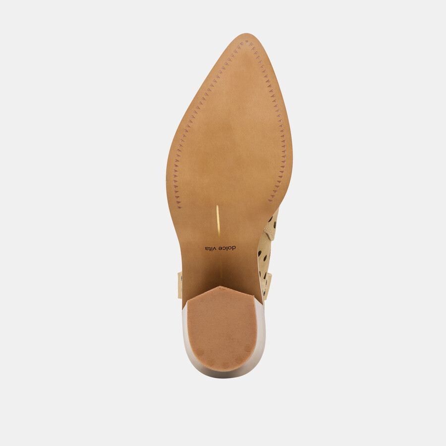 zenobi booties dk taupe suede
