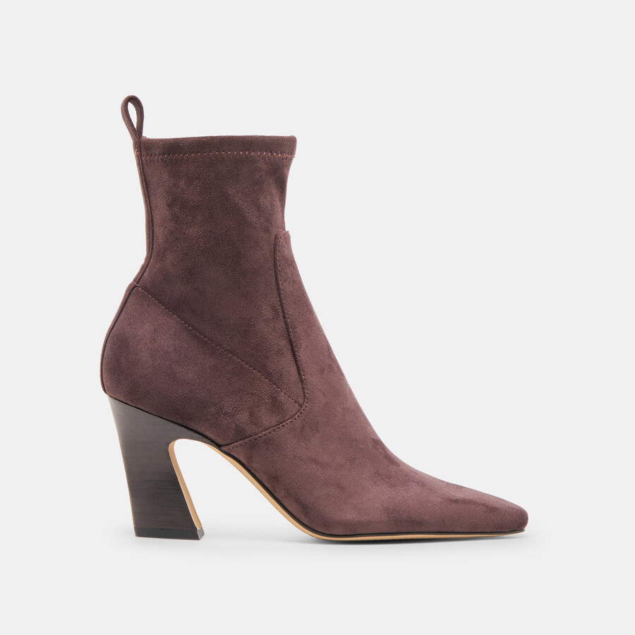 linzey booties cedar stella suede
