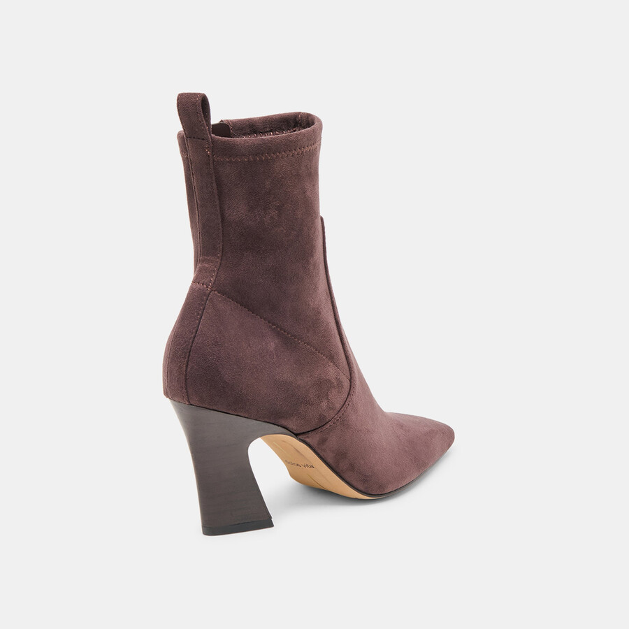 linzey booties cedar stella suede