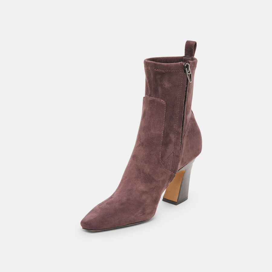 linzey booties cedar stella suede