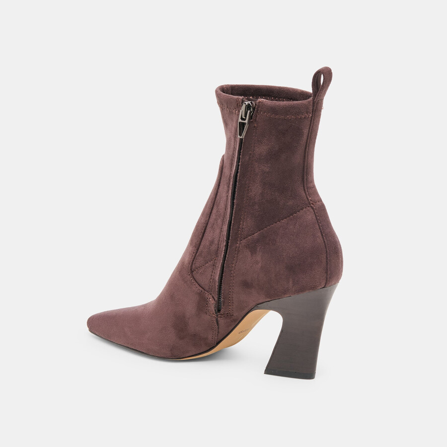 linzey booties cedar stella suede