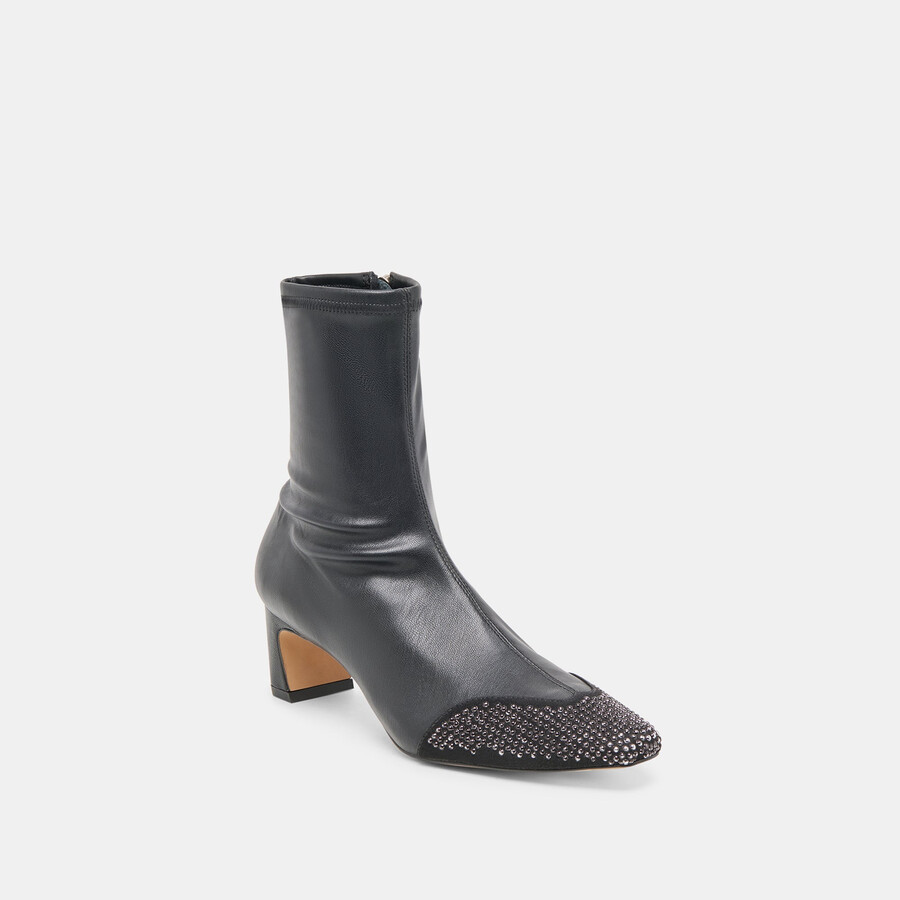 anika stud boots black stella