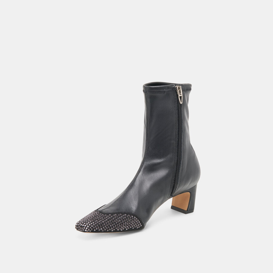 anika stud boots black stella