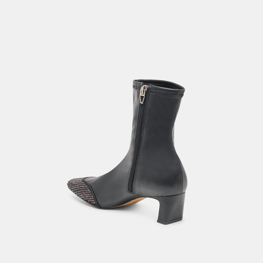 anika stud boots black stella