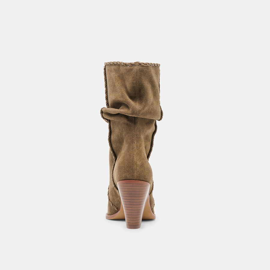 julith boots olive suede