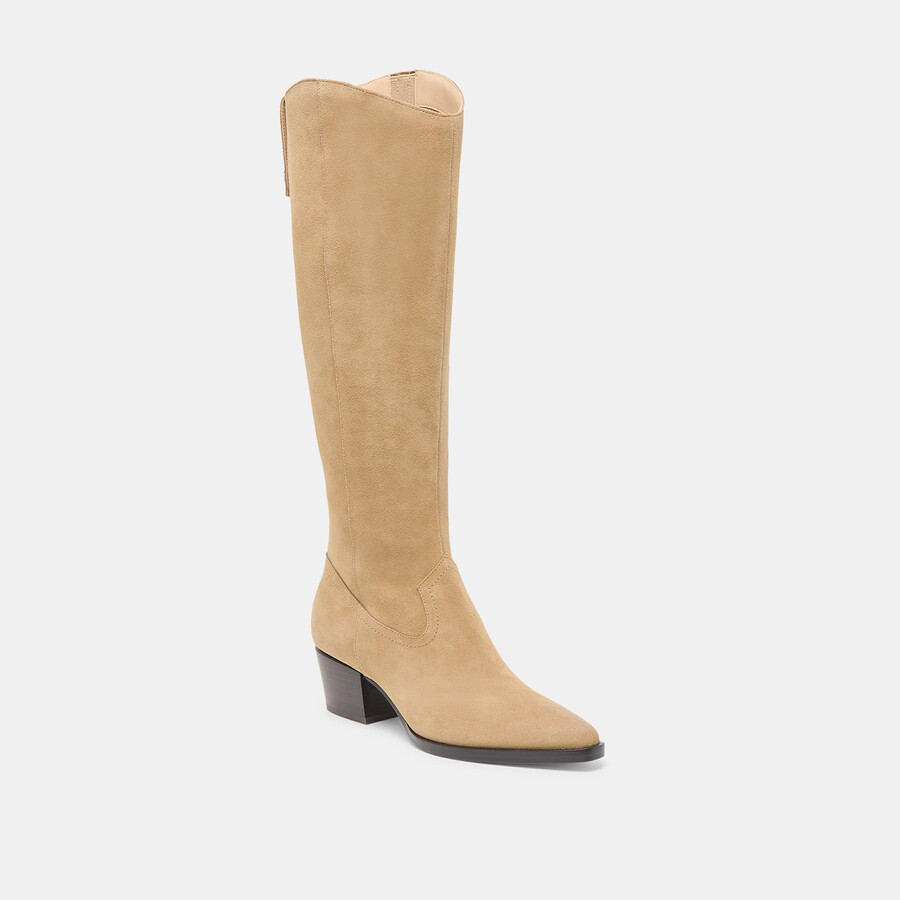 virona h2o boots dk taupe suede