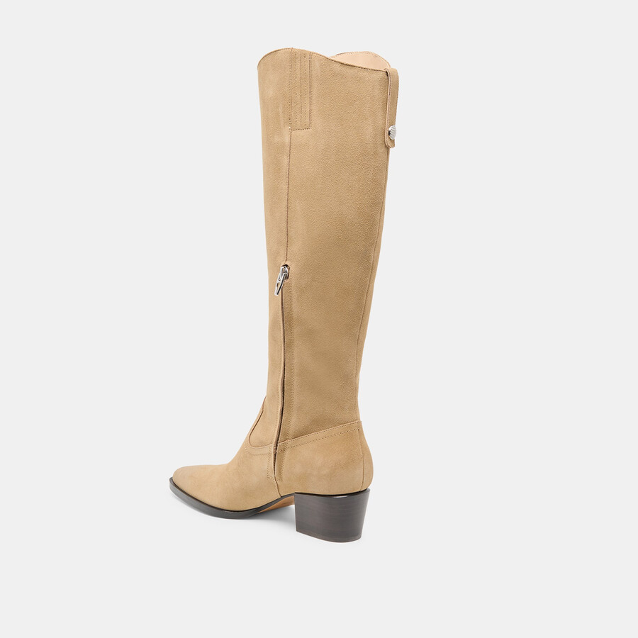 virona h2o boots dk taupe suede