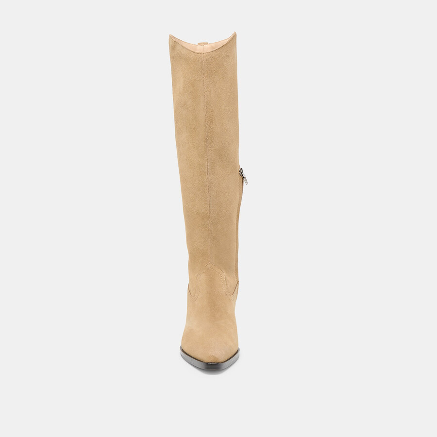 virona h2o boots dk taupe suede