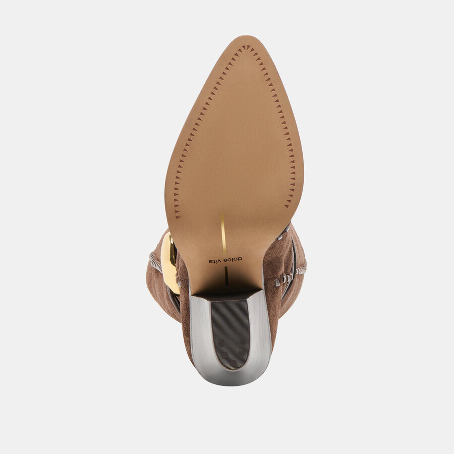jody boots dk brown suede