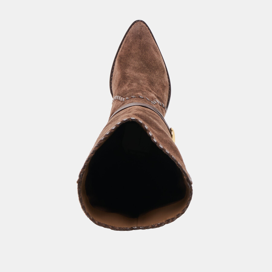 jody boots dk brown suede