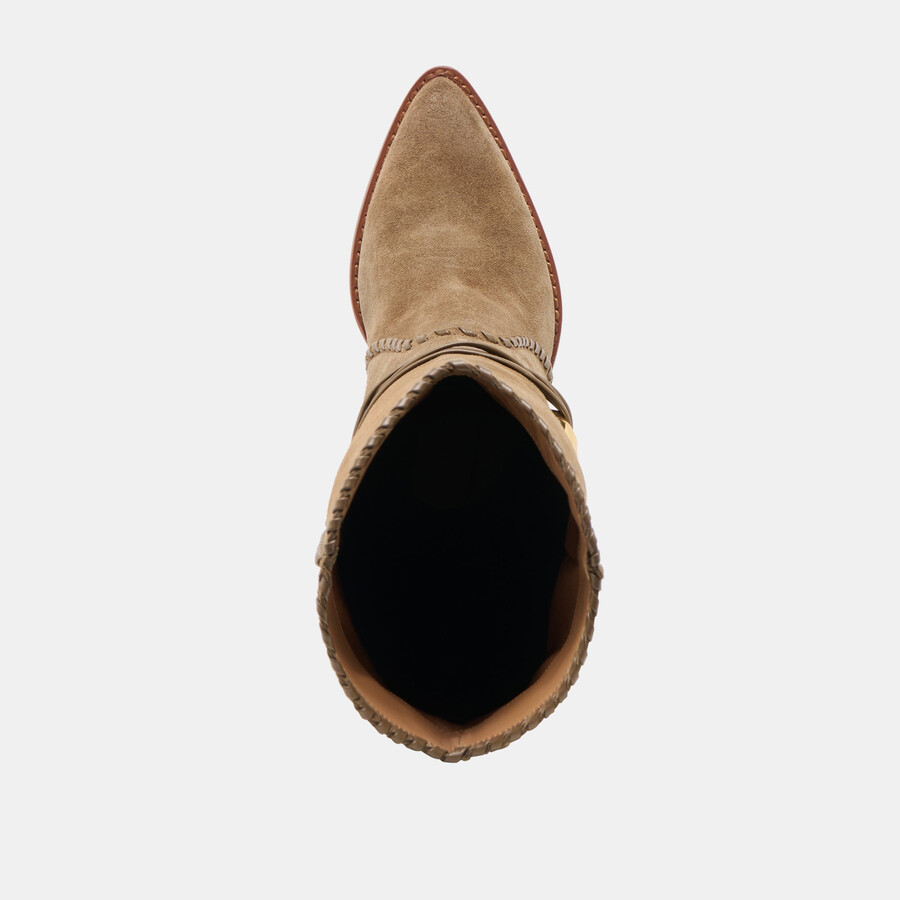 jody boots olive suede